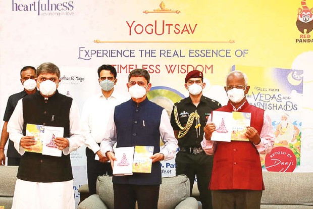 Governor releases two books by Heartfulness Institute