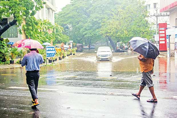 Rain gear sales increase with heavy downpour