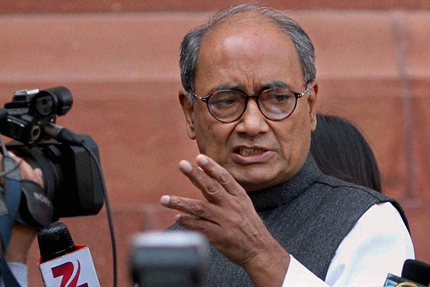 Former Madhya Pradesh CM Digvijay Singh, ex-education minister booked for fraud