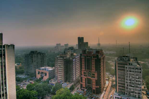 Delhis air quality in November varied from poor to severe