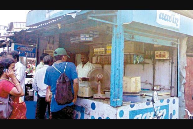Aavin hot milk in cold storage?