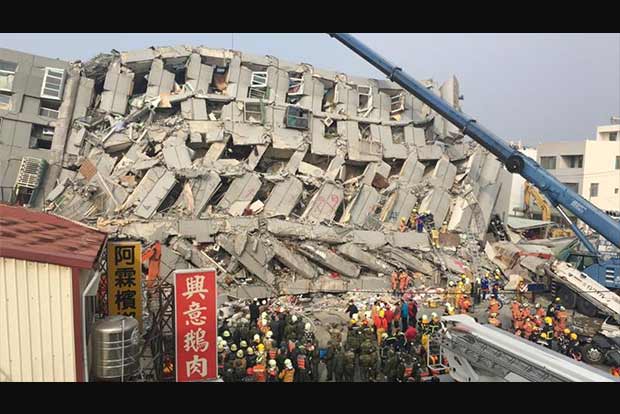 Powerful Taiwan quake kills at least 11