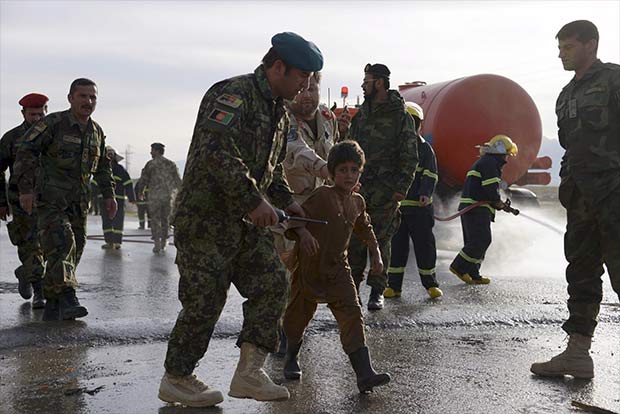 Three die in Afghan suicide bomb attack