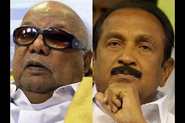 Karuna, Vaiko urge villagers to call off fast on water project