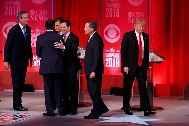 Insults and bitter words mark Republican hopefuls’ debate