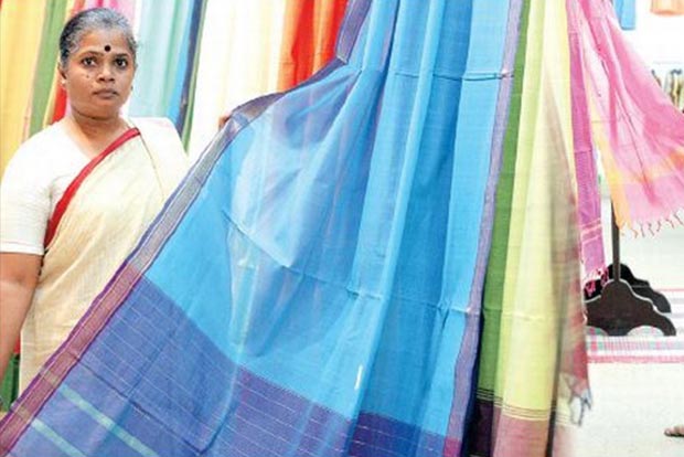 Bringing Andhra  weaves to Chennai