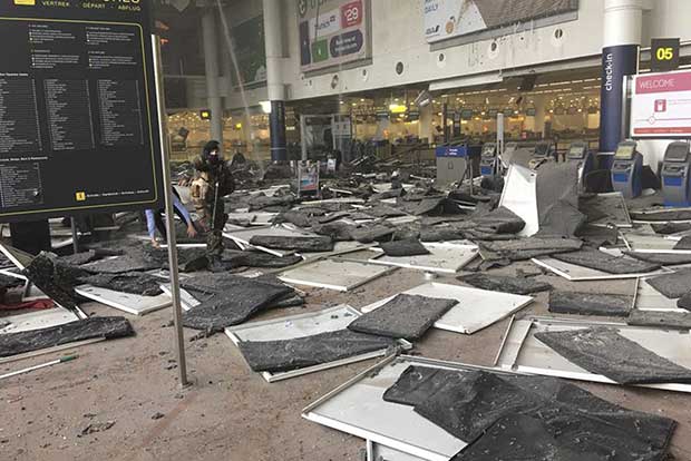 Timeline of the #BrusselsAttack
