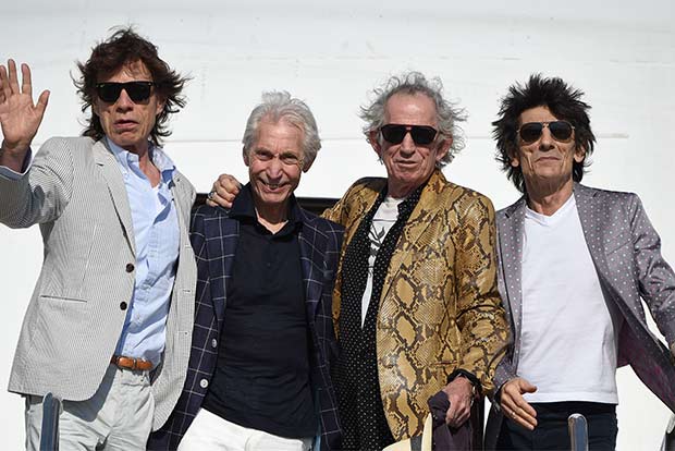 The Rolling Stones arrive in Cuba for historic concert