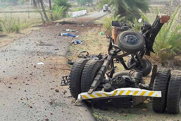 7 CRPF men killed in Dantewada landmine blast, weapons looted