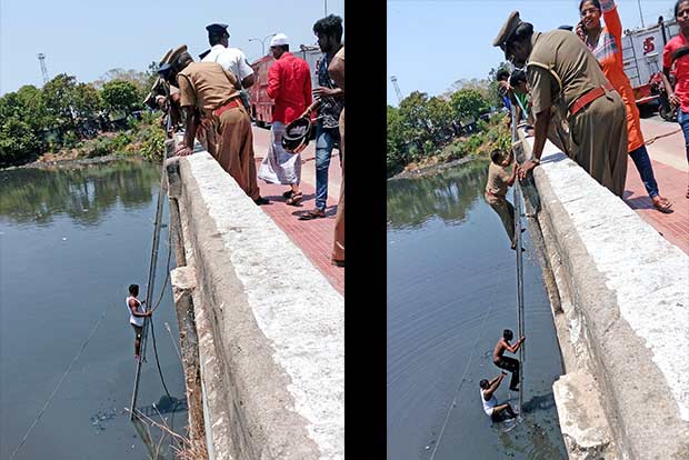 Shallow Cooum foils 25-yr-old’s suicide bid
