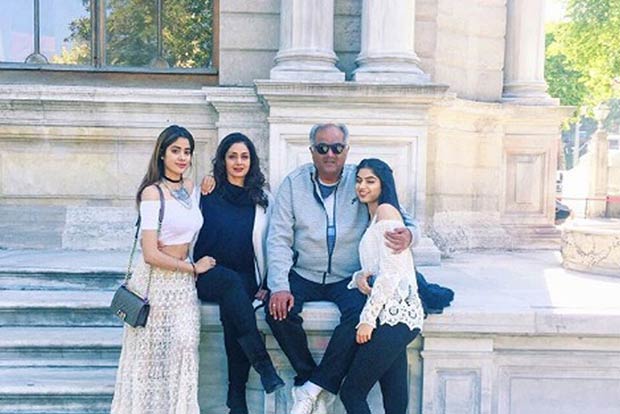 Sridevi holidays with family in Georgia