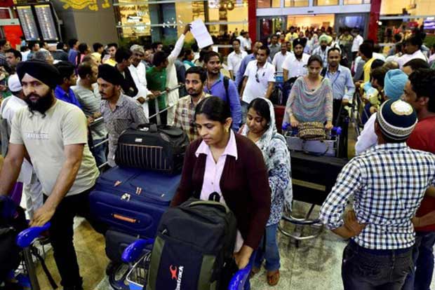 Tamilians, Keralites stranded in strife-torn Libya return home