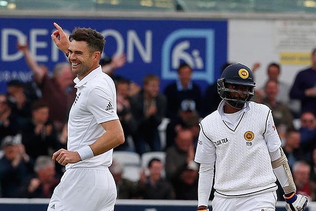 Ten-wicket Anderson banishes painful Lanka memories