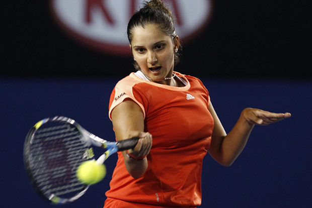 Sania in mixed doubles semi-final