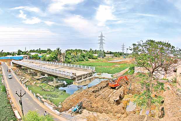 Thiruverkadu bridge needs another three months