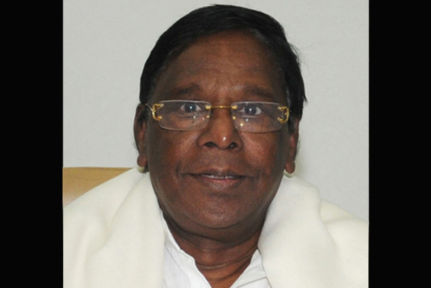 Narayanasamy to be sworn in as Pondy CM today with five-member cabinet