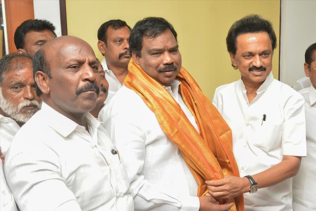 MDMK functionary Velachery Manimaran crosses to DMK