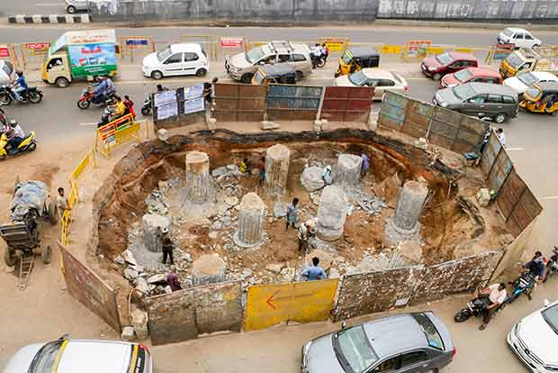 Trenches on PH Road pose grave risks