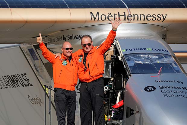 Solar Impulse 2 lands in Egypt in penultimate stop of world tour