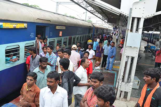 Loco pilots’ sudden stir leaves trains stranded Loco pilots’ sudden stir leaves trains stranded