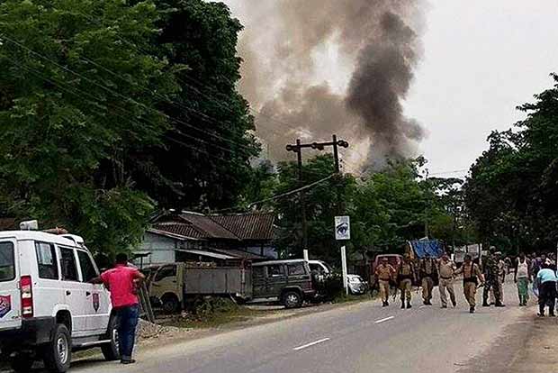 Terror attack in Assam market claims 14 lives