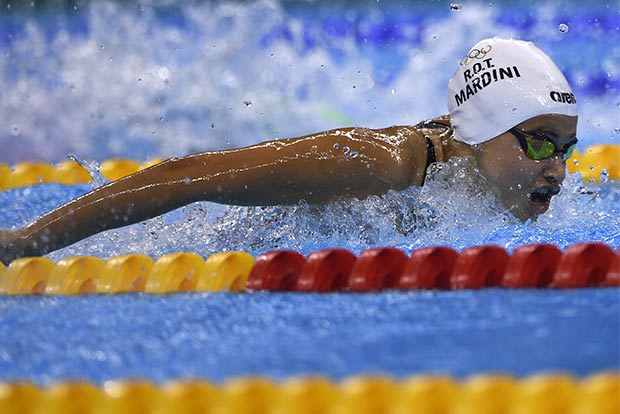 Syrian refugee makes waves