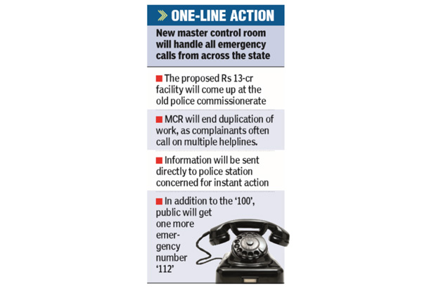 Soon, Master Control Room to handle all emergency calls