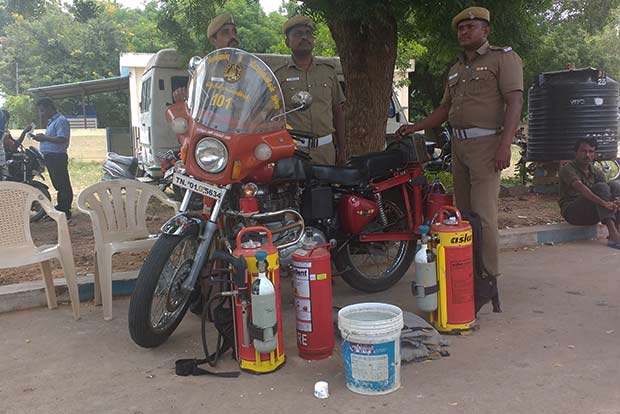 Collectorate gets firemen to foil immolation bids