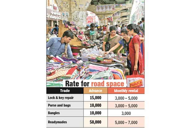 Hawker’s space, now a big ticket business at city’s busy T Nagar