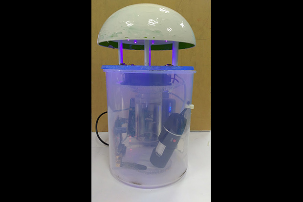 Smart device to trap mosquitoes, control spread of diseases