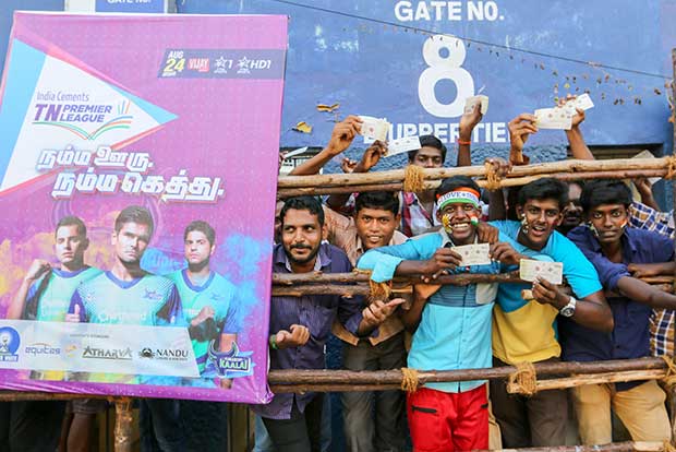 Fans excited as cricket returns to Chepauk