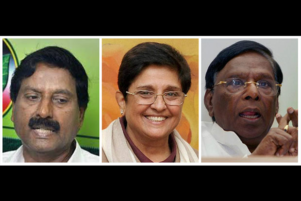 Commotion precedes presentation of tax-free budget in Puducherry Assembly