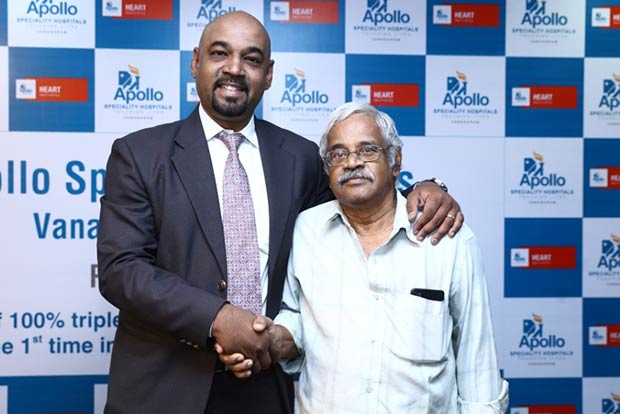 Angioplasty gives man with 100% blocks, a new lease of life
