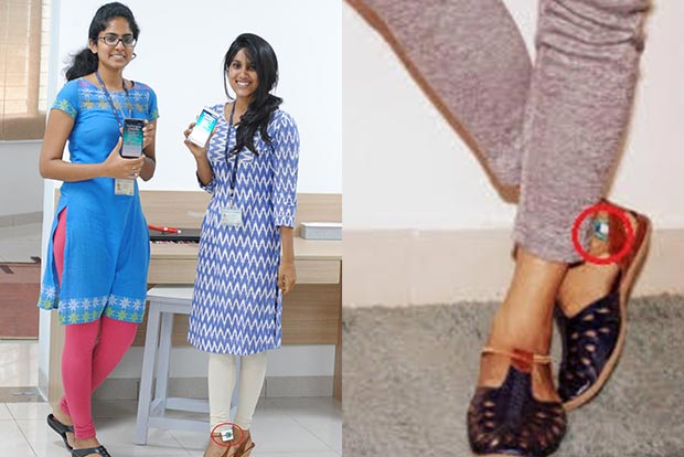 Final year B.Tech students invent device for women safety