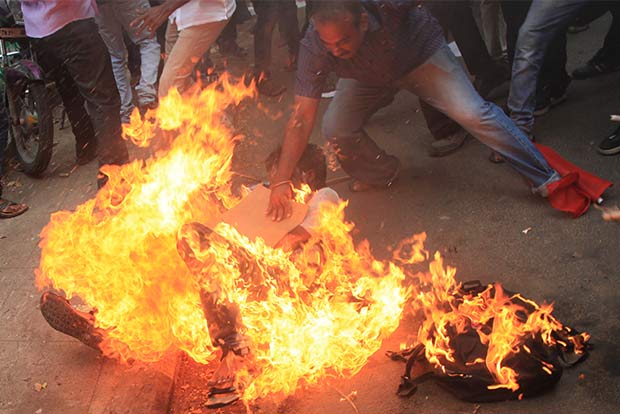 NTK man commits self-immolation in city