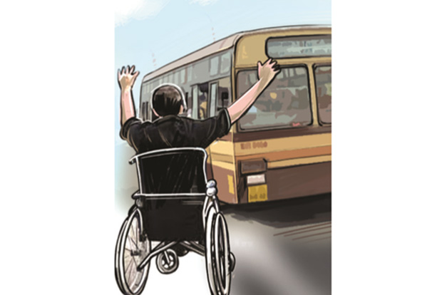 Differently abled student petitions for inclusive bus service
