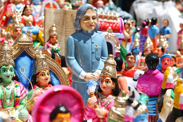 Abdul Kalam, ‘doll’ing of this year’s golu collection