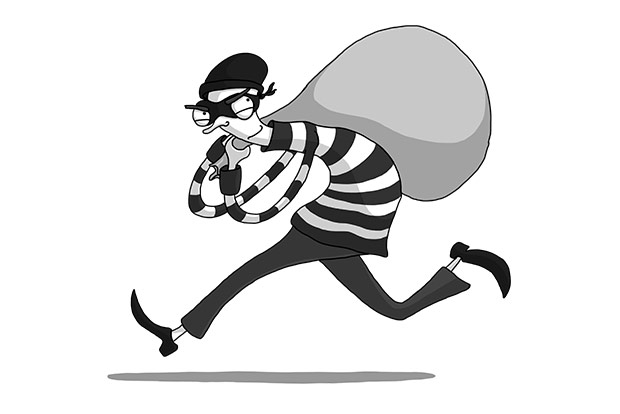 Home alone woman gagged, robbed by duo