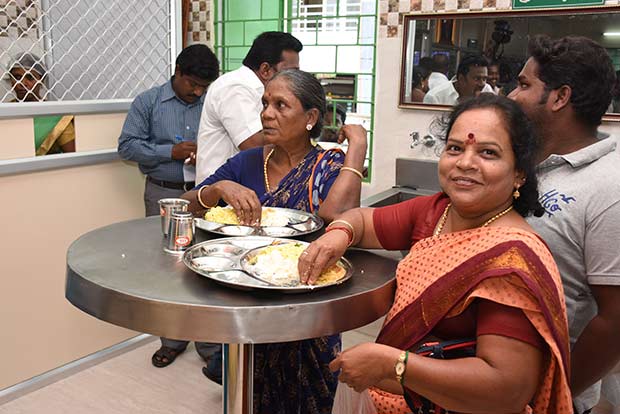 107 new Amma canteens start serving people