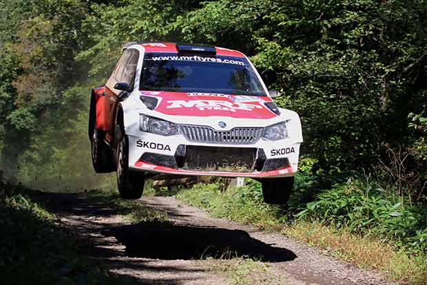 Gill takes early lead in APRC Rally
