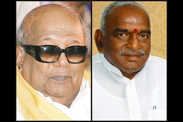 M Karunanidhi, Pon Radhakrishnan decry attacks on Hindu Munnani cadre