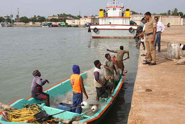 Protecting the coastline: ‘Terrorists’ captured during mock drill