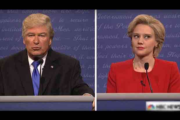 Baldwin makes for convincing Trump double as SNL takes dig at Prez debate Baldwin makes for convincing Trump double as SNL takes dig at Prez debate
