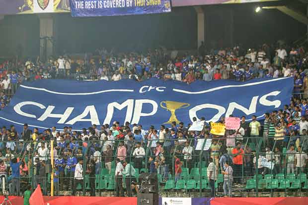 Fans go the extra-mile to cheer Chennaiyin