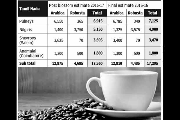 ITCs premium coffee sourced from Anamalai