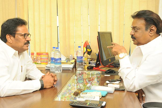 Tamil Nadu Congress chief throws a surprise, calls on DMDK leader