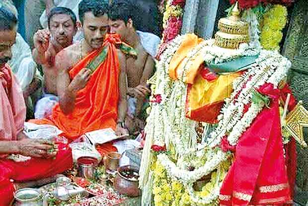 The month when Ganges comes seeking Cauvery The month when Ganges comes seeking Cauvery
