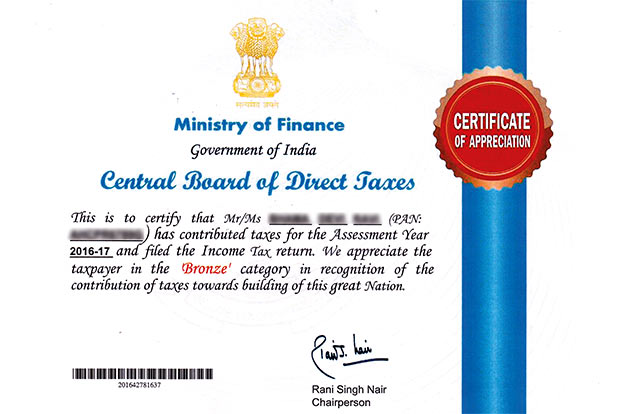 Assessees get ‘golden’ pat in return from taxman