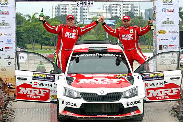 Gill and Team MRF seal APRC titles