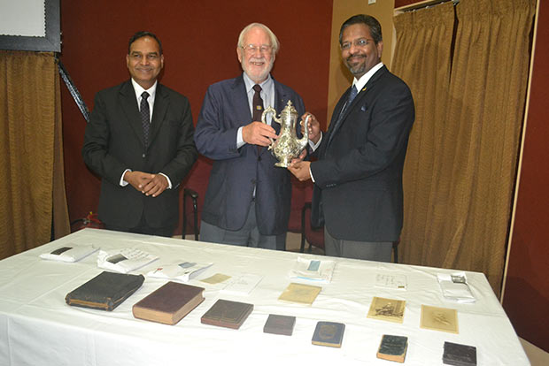 MCC founder member’s heir returns 19th century relics